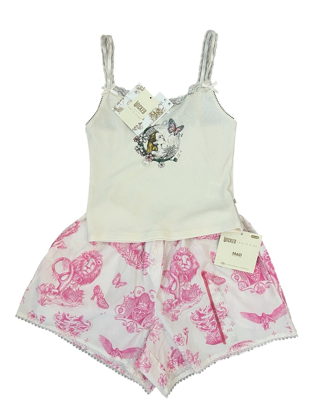 Wicked | Katie Kime Women’s Pajama Tank and Short Set - XXS NWT